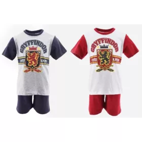   Harry Potter Gryffindor Quidditch gyerek rövid pizsama 6 - 12 év / 116 - 152 cm