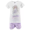 Disney Jégvarázs Smile Sparkle gyerek rövid pizsama 4 - 8 év / 104 - 128 cm