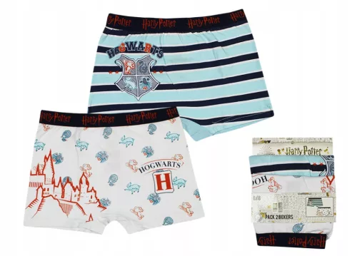 Harry Potter Castle gyerek boxeralsó 2 darab/csomag 6 - 12 év / 116 - 152 cm