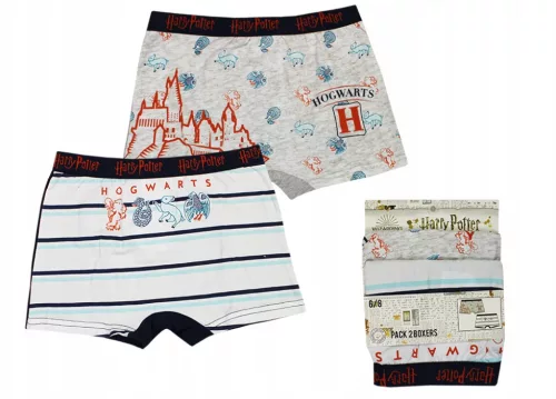 Harry Potter Castle gyerek boxeralsó 2 darab/csomag 6 - 12 év / 116 - 152 cm