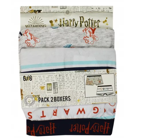 Harry Potter Castle gyerek boxeralsó 2 darab/csomag 6 - 12 év / 116 - 152 cm