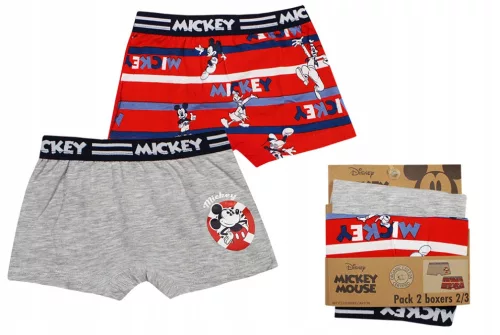 Disney Mickey Motion gyerek boxeralsó 2 darab/csomag 2 - 8 év / 92 - 128 cm