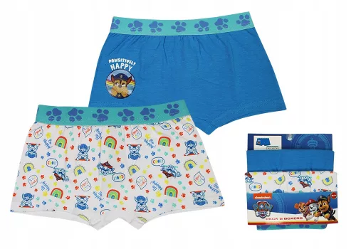 Mancs Őrjárat Happy gyerek boxeralsó 2 darab/csomag 2 - 8 év / 92 - 128 cm