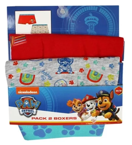 Mancs Őrjárat Happy gyerek boxeralsó 2 darab/csomag 2 - 8 év / 92 - 128 cm