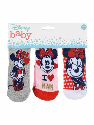Disney Minnie Love Mam baba zokni 0-12 hó