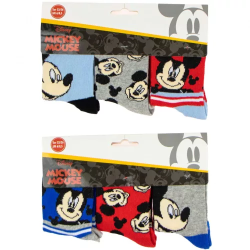 Disney Mickey Stride gyerek zokni 23-34