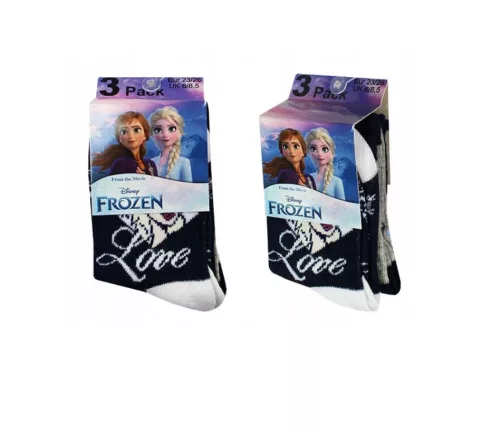 Disney Jégvarázs Love gyerek zokni 23-34
