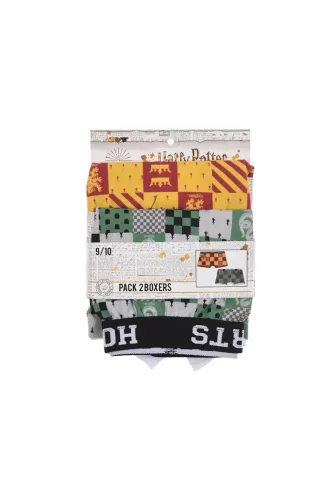 Harry Potter Houses gyerek boxeralsó 2 darab/csomag 6 - 12 év / 116 - 152 cm