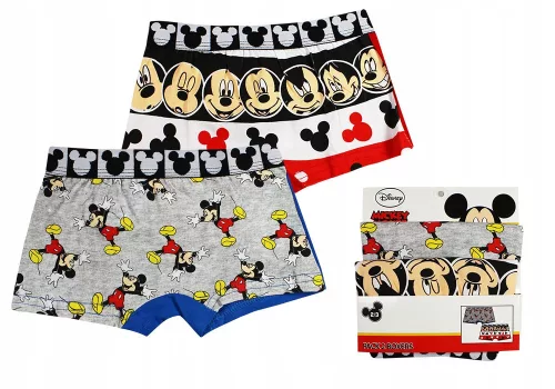 Disney Mickey Joke gyerek boxeralsó 2 darab/csomag 2 - 8 év / 92 - 128 cm