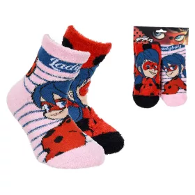   Katicabogár és Fekete macska kalandjai Cuddlebug gyerek vastag csúszásgátlós zokni 23-34