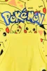 Pokémon Yellow belebújós plüss polár takaró, poncsó 10-16 év