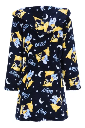 Bluey Navy Night gyerek köntös 3 - 6 év / 98 - 116 cm