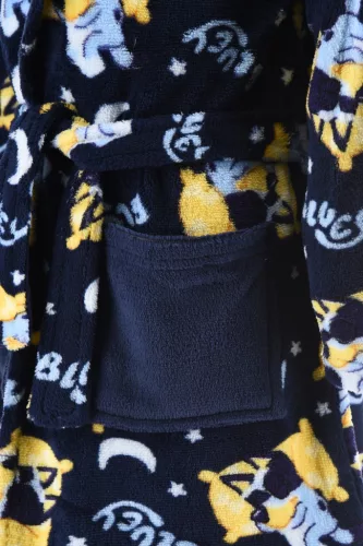 Bluey Navy Night gyerek köntös 3 - 6 év / 98 - 116 cm