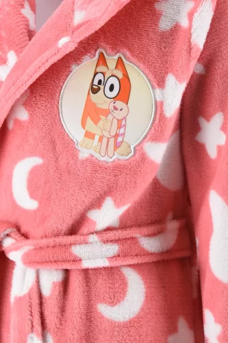 Bluey Pink gyerek köntös 3 - 6 év / 98 - 116 cm