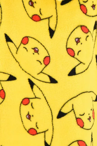 Pokémon Pika belebújós plüss polár takaró, poncsó 4-10 év