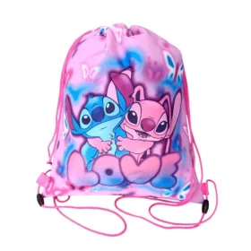   Disney Lilo és Stitch, A csillagkutya Love sporttáska, tornazsák 37 cm