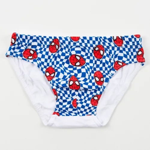 Pókember Checked gyerek fehérnemű, alsó 3 darab/csomag 3 - 8 év / 98 - 128 cm