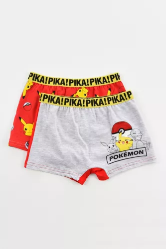 Pokémon Pika gyerek boxeralsó 2 darab/csomag 4 - 10 év / 104 - 140 cm