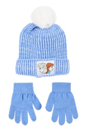 Disney Jégvarázs Sisters gyerek sapka + kesztyű szett 52-54 cm