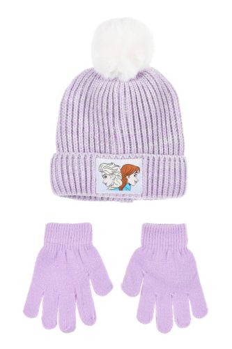 Disney Jégvarázs Sisters gyerek sapka + kesztyű szett 52-54 cm