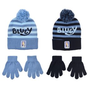 Bluey Blue gyerek sapka + kesztyű szett 52-54 cm
