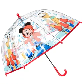 Disney Mickey Fun Day gyerek átlátszó esernyő Ø72 cm