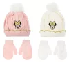 Disney Minnie Smile baba sapka + kesztyű szett 48-50 cm
