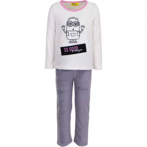 Minyonok So Good gyerek hosszú pizsama 4 - 10 év / 104 - 140 cm