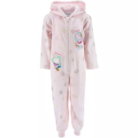   Peppa malac Pink Dots gyerek hosszú pizsama, overál 3 - 6 év / 98 - 116 cm