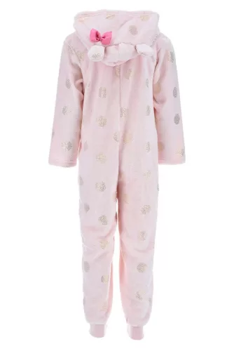 Peppa malac Pink Dots gyerek hosszú pizsama, overál 3 - 6 év / 98 - 116 cm