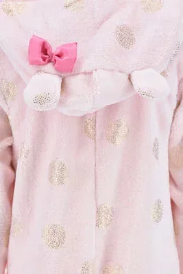 Peppa malac Pink Dots gyerek hosszú pizsama, overál 3 - 6 év / 98 - 116 cm