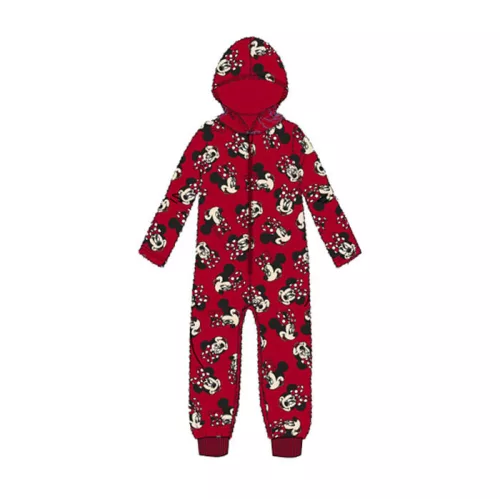 Disney Minnie Red gyerek hosszú pizsama, overál 3 - 8 év / 98 - 128 cm