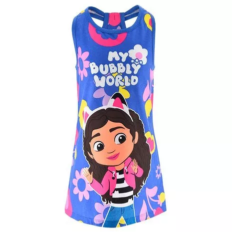 Gabi babaháza Bubbly World gyerek nyári ruha 3 - 8 év / 98 - 128 cm