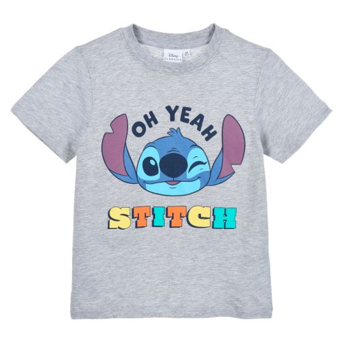 Disney Lilo és Stitch, A csillagkutya Oh Yeah gyerek rövid póló, felső 4 - 10 év / 104 - 140 cm