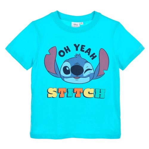 Disney Lilo és Stitch, A csillagkutya Oh Yeah gyerek rövid póló, felső 4 - 10 év / 104 - 140 cm