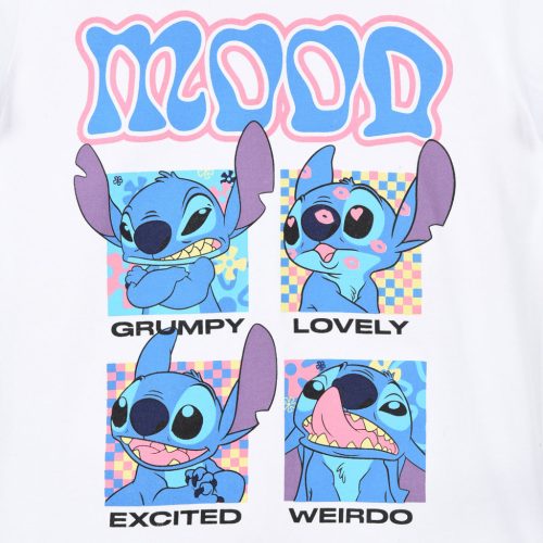 Disney Lilo és Stitch, A csillagkutya Mood gyerek rövid póló, felső 3 - 8 év / 98 - 128 cm