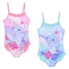 Disney Lilo és Stitch, A csillagkutya Island Vibes gyerek fürdőruha, úszó 3 - 8 év / 98 - 128 cm