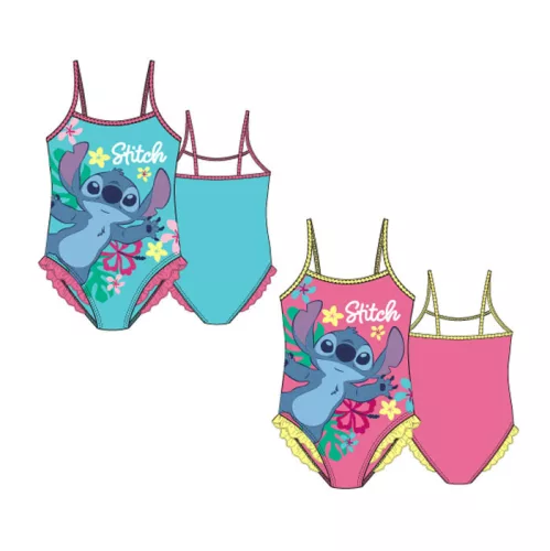 Disney Lilo és Stitch, A csillagkutya Exotic gyerek fürdőruha, úszó 3 - 8 év / 98 - 128 cm