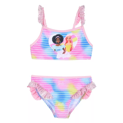 Barbie Rainbow Splash gyerek fürdőruha, bikini 4 - 10 év / 104 - 140 cm