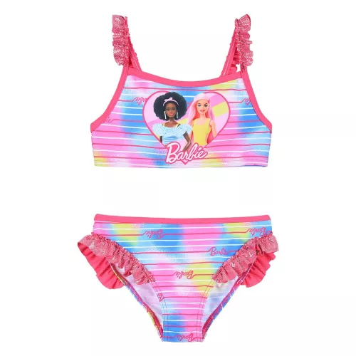 Barbie Rainbow Splash gyerek fürdőruha, bikini 4 - 10 év / 104 - 140 cm
