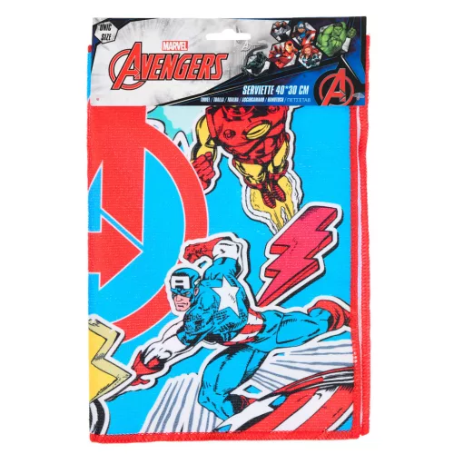 Bosszúállók Vintage kéztörlő, arctörlő, törölköző 40x30 cm