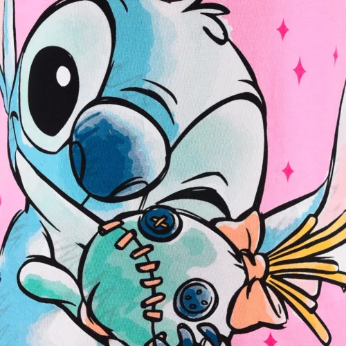 Disney Lilo és Stitch, A csillagkutya Scrump Light gyerek rövid pizsama 3 - 8 év / 98 - 128 cm Díszdobozban