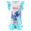 Disney Lilo és Stitch, A csillagkutya Happy Blue gyerek rövid pizsama 3 - 8 év / 98 - 128 cm
