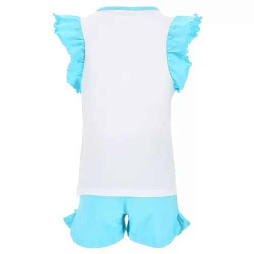 Disney Lilo és Stitch, A csillagkutya Happy Blue gyerek rövid pizsama 3 - 8 év / 98 - 128 cm