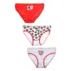 Disney Minnie Faces gyerek fehérnemű, bugyi 3 darab/csomag 3 - 8 év / 98 - 128 cm