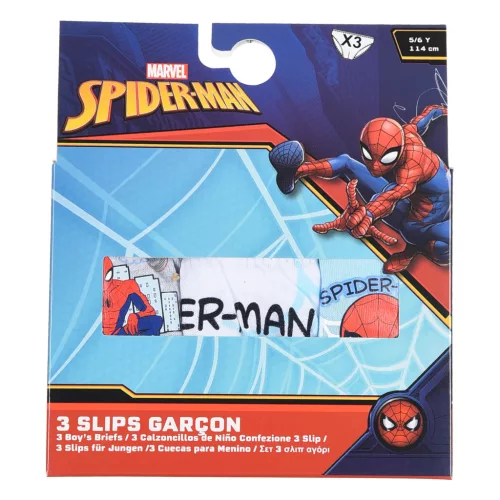 Pókember Cobweb gyerek fehérnemű, alsó 3 darab/csomag 3 - 8 év / 98 - 128 cm