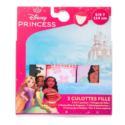 Disney Vaiana Flowers gyerek fehérnemű, bugyi 3 darab/csomag 3 - 8 év / 98 - 128 cm