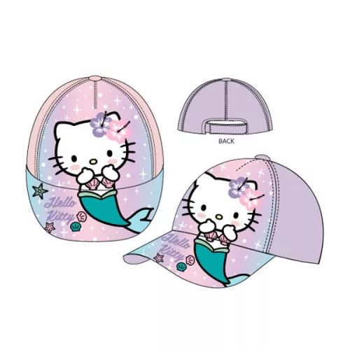 Hello Kitty Mermaid gyerek baseball sapka 52-54 cm