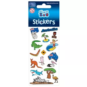 Utazás, Ausztrália matrica szett