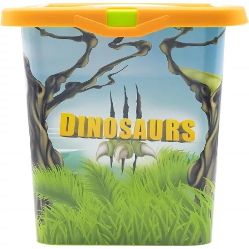 Dinoszaurusz Range műanyag tároló doboz 7 L